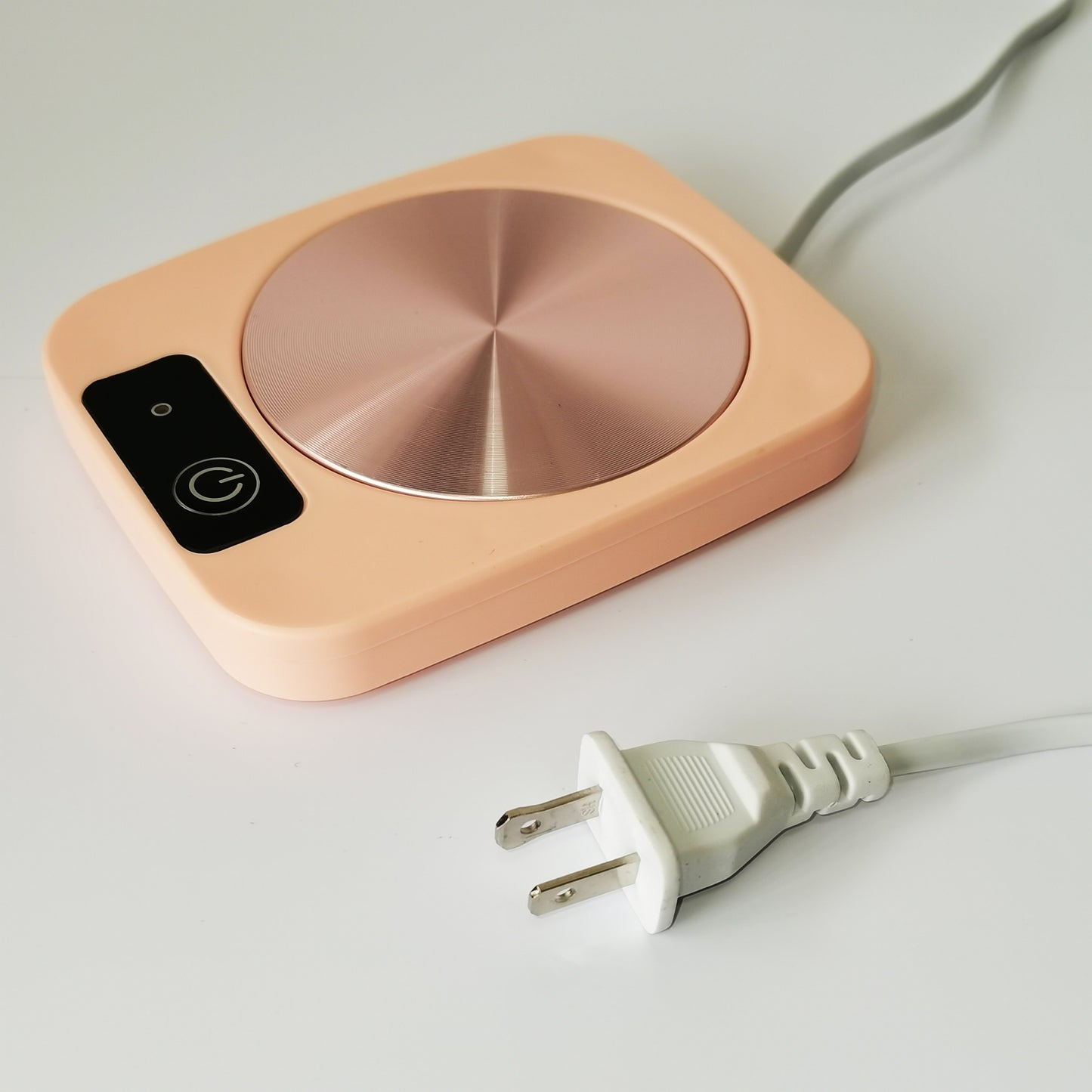 Coffee Mug Warmer – 110V Aluminum Heating Coaster (4" × 5")