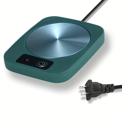 Coffee Mug Warmer – 110V Aluminum Heating Coaster (4" × 5")