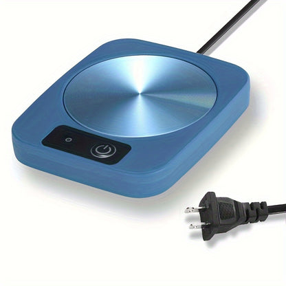 Coffee Mug Warmer – 110V Aluminum Heating Coaster (4" × 5")